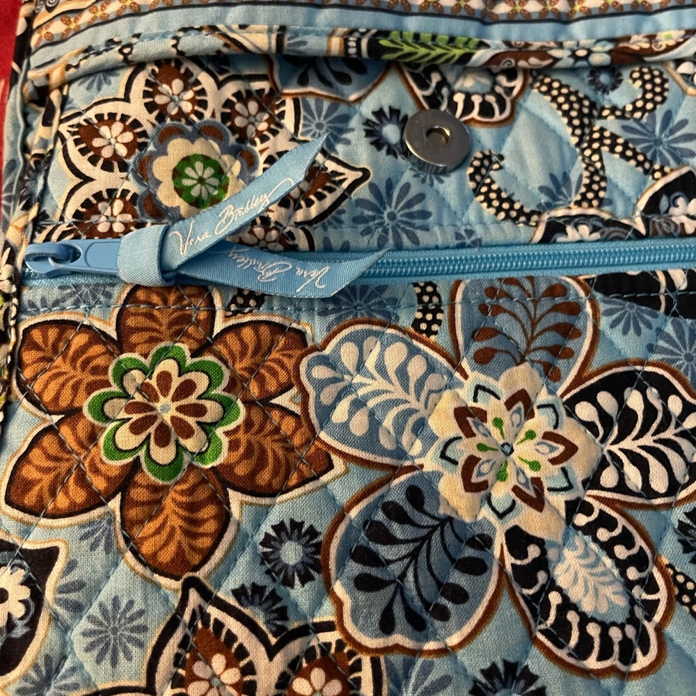 Vera Bradley Garment Bag “ Java Blue “ - image 9